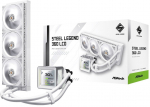 ASRock Steel Legend 360 LCD liquid CPU cooler, white