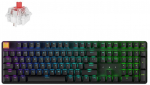 Keychron J5 - US Layout - Super Red Linear - Black Wireless Keyboard