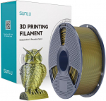 Sunlu PLA+ Silk Dual Color Filament (Black and Gold)
