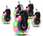 Trust GXT 701 LED gel chair wheels