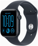 Apple Watch SE 3 GPS + Cellular 44mm Midnight Aluminium Case with Navy Blue Sport Band - S/M | Apple