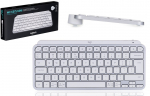Logitech MX Keys Mini Minimalist Wireless Keyboard (US, Pale Grey)