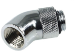 Alphacool HF angadaptor 45&deg; - revolvable - G1/4 outer thread to G1/4 inner...