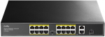 Cudy FS1018PS1 network switch Fast Ethernet (10/100) Power over Ethernet (PoE) Grey