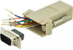 Digitus Adapter DB9 RJ45 modular DB9 M RJ45 F