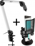 Endgame Gear MICARM + XSTRM USB Microphone - white
