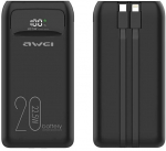 Awei Powerbank 20000mAh P169 K 22,5W USB-C+Apple Cab