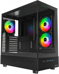 Montech XR Midi-Tower, Tempered Glass - Black
