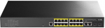 Cudy GS2018PS2 Managed L2 Gigabit Ethernet (10/100/1000) Power over Ethernet (PoE) 1U Black