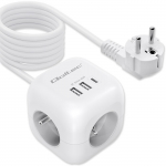 Qoltec Power cube 6in1 3x AC 2x USB 1x USB C PD 20W