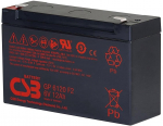 Lead acid battery 6V 12Ah Pb AGM VRLA CSB