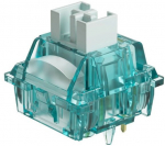 Akko Creamy Cyan Switches, mechanical, 5-pin, clicky, MX-stem, 50g, 45 pcs