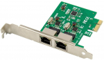 MicroConnect PCI-E 8111F Dual-RJ45 Gigabit Ethernet NIC