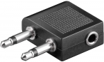 Goobay plane/travel headphone adapter 3.5mm