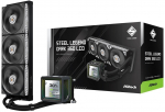 ASRock Steel Legend Dark 360 LCD AIO CPU cooler