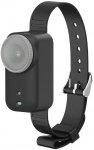 Silicone band / Pet collar Puluz for DJI Osmo Nano (Black)