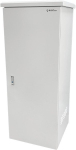 Zewnętrzna szafa rack IP55, stojąca 19" 42U 600x600, 4 belki nośne, 4 przepusty kablowe, kolor szary ALANTEC