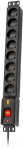 LESTAR LXARM 810 G-A K.:CZ 1,5M 19"PDU Black 8 AC outlet(s) 230 V 1.5 m