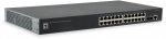 24 x 10/100/1000 RJ-45,2 x 10G SFP+, 1 x RJ-45 Console, 88Gbps, 32MB, 100-240V, 50-60 Hz, 2290 g