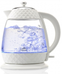 ETA | Crystal Kettle | ETA315490010 | Electric | 2200 W | 1.7 L | Glass | 360&deg; rotational base | Glass/White