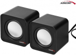 Audiocore AC870 B 2-way 3 W Black, Gray Wired