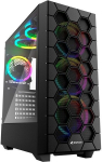Sharkoon RGB HEX PC case black tempered glass side panel