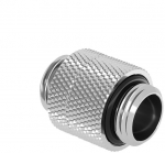 Barrow Adapter gerade G1/4 Zoll AG auf G1/4 Zoll AG, 14mm, drehbar - silber