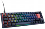 Ducky One 3 Cosmic Blue SF 65% Gaming Keyboard, RGB LED, MX-Silent-Red