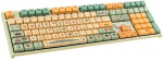 Ducky x Dimanche One 2 Pro Full-Size US Layout Gaming Keyboard with Varmilo V2 Iris Blue Switches and Peter Pan Design