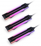 Lian Li UNI FAN P28 Side ARGB Strip 3-Pack - Black