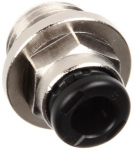 Aquacomputer Straight G1/4 Inch Male to 6mm ID - Silver