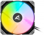 Sharkoon Rebel F50 PWM ARGB Black Cooling Fan