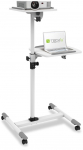 Universal Trolley for Notebook / Projector, White