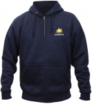 Caseking Navy Hoodie Jacket Sweater (S)