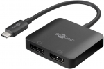 Goobay USB-C Adapter to 2x DisplayPort | 60171