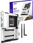 NZXT N7 B850 White AM5 Socket Motherboard
