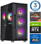 INTOP AQUA Ryzen 7 7700X 64GB DDR5 1TB SSD M.2 NVME+4TB RTX5050 8GB no-OS