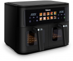 Tristar Double Basket Airfryer | FR-9075 | Power 2500 W | Capacity 9 L | Hot air technology | Black