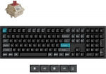 Keychron Q6 Ultra 8K Black DE-Layout Silk POM Red Hot-Swap Aluminum Frame RGB Keyboard