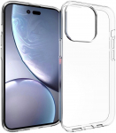 eSTUFF LONDON iPhone 14 Pro Clear Cover. Material: 100% TPU