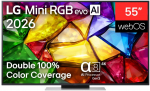 LG 55MRGB87B3B 55" (139 cm) 4K Mini RGB evo Smart TV | LG