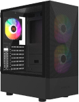 KRUX Vako Pro ATX Case, Windowed, No PSU, Black