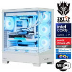 INTOP AQUA Ultra 7 265KF 32GB DDR5 1TB SSD M.2 NVME+2TB RX9060XT 16GB WiFi WIN11Pro