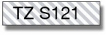 Brother TZe-S121 9mm Black on Clear Strong Adhesive Tape