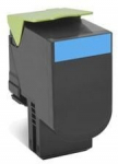 Lexmark toner cartridge 702HCE - Cyan