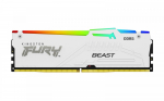 Kingston FURY Beast White RGB EXPO 32GB (1x32GB) DDR5 6000MT/s CL36