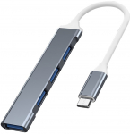 VAKOSS HUB USB-C TC-4125X 1XUSB 3.0 3XUSB 2.0