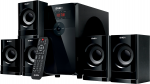 Speakers SVEN HT-201, black (80W, Bluetooth, FM, USB/SD, Display, RC unit)