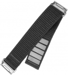 Fixed Sporty Strap for Garmin QuickFit 22mm, Dark Gray