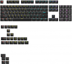 Glorious GPBT Backlit Keycaps, ANSI Layout (US), PBT, Dye-Sub - Schwarz